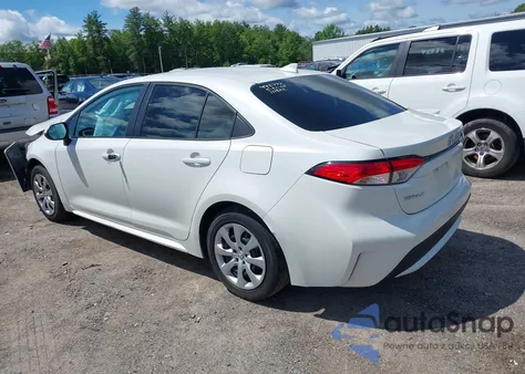 2020 Toyota Corolla Le z USA, uszkodzony, nr VIN 5YFEPRAE0LP111822
